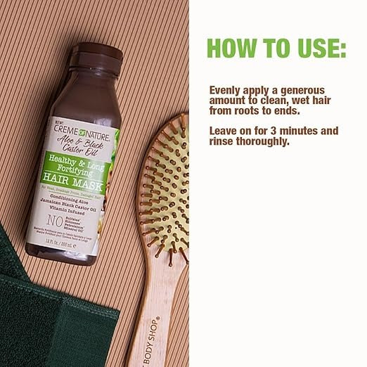 Aloe & Black Castor Oil Hair Mask