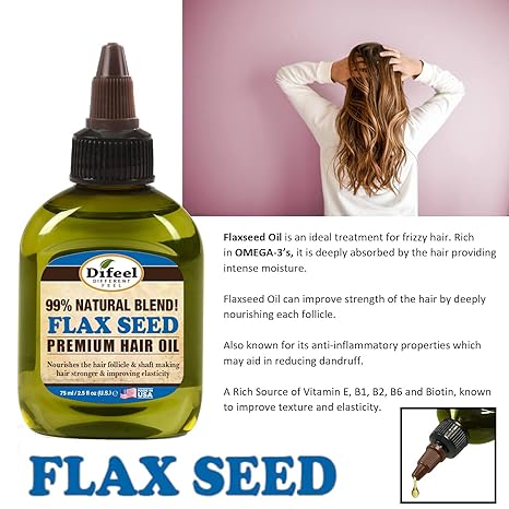 Flax Seed Premium Hair Oil