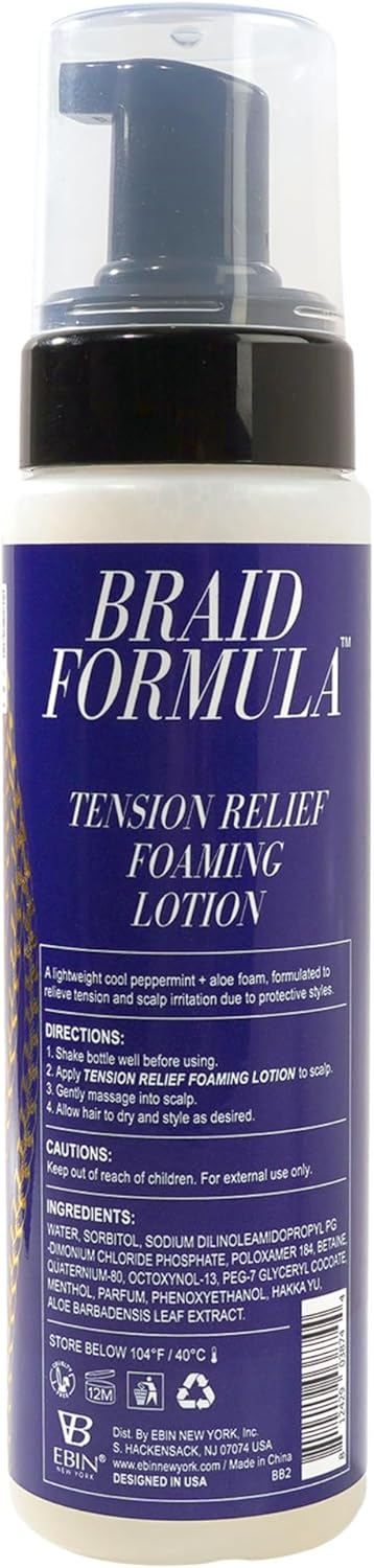 Tension Relief Foaming Lotion Peppermint + Aloe