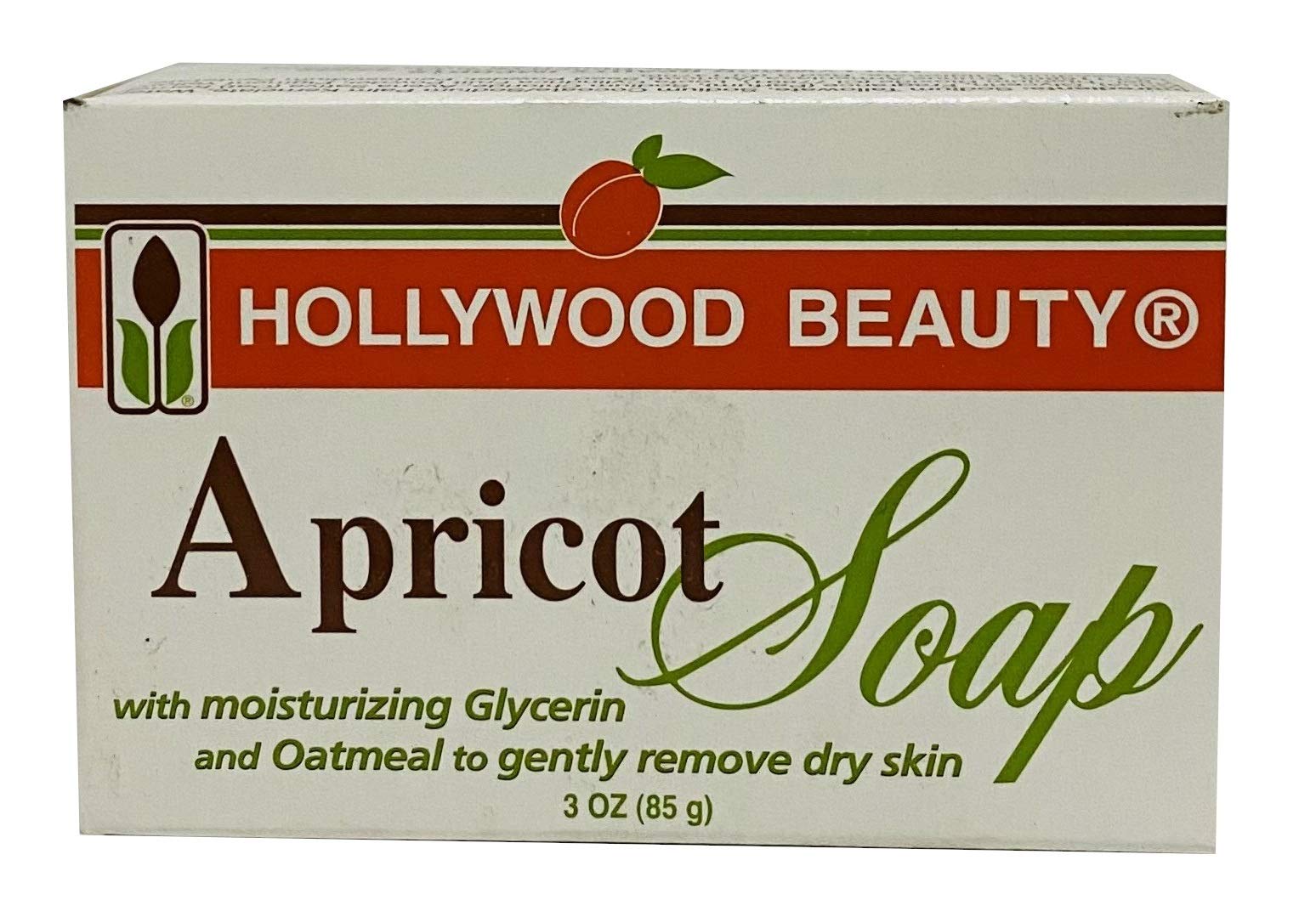 Apricot Soap With Moisturizing Glycerin And Oatmeal To Gently Remove Dry Skin