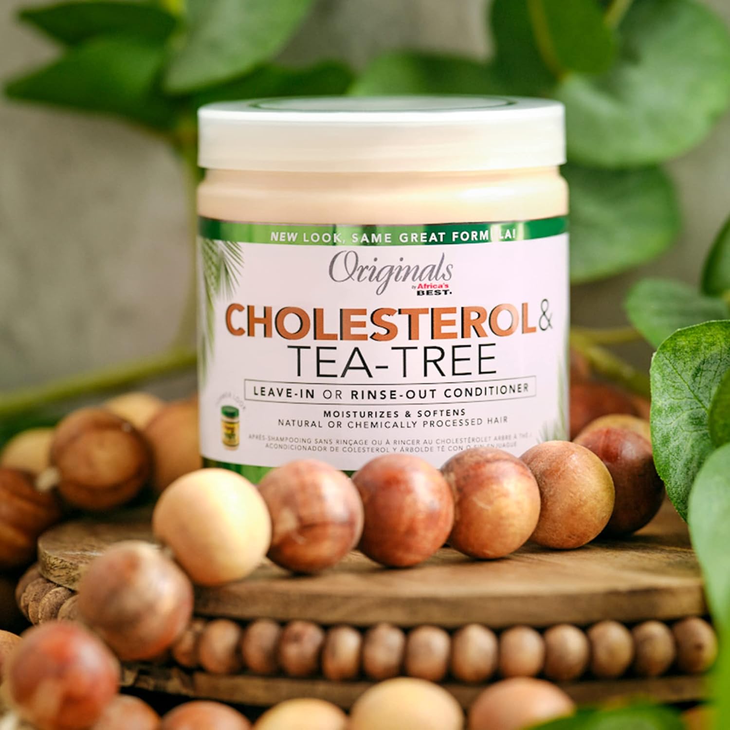 Cholestral & Tea Tree Leave In Or Rinse Out Conditioner