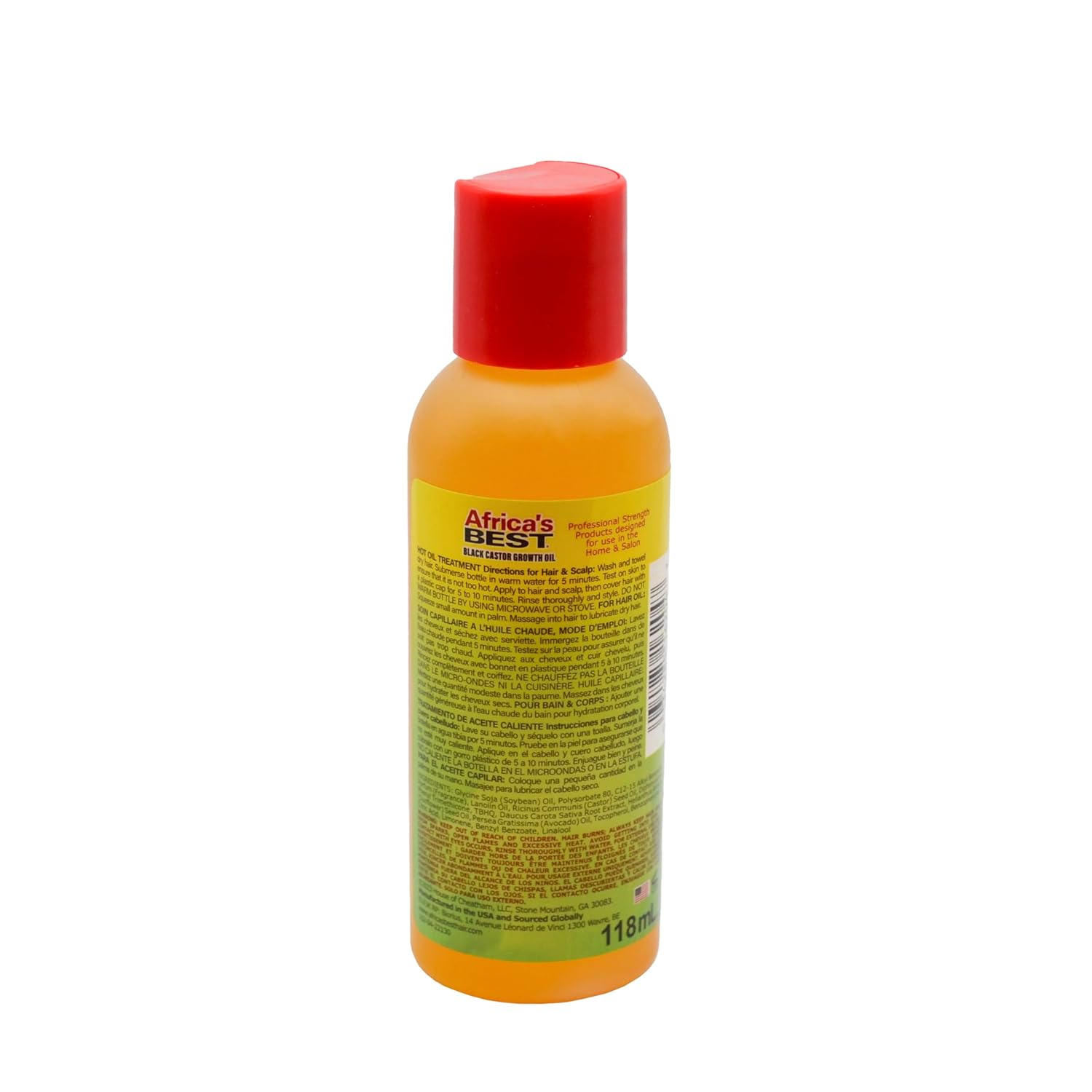 Black Castor Growth Oil