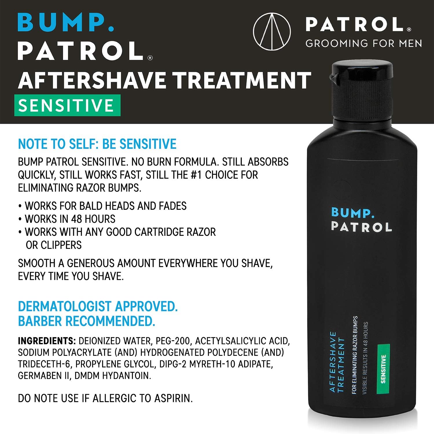 Aftershave Treatment Sensitive