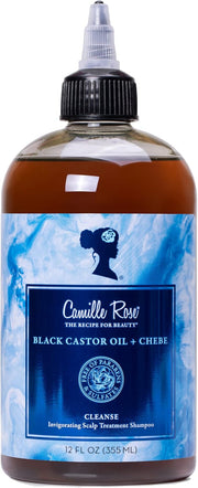 Black Castor Oil + Chebe Cleanse Invigorating Scalp Treatment Shampoo
