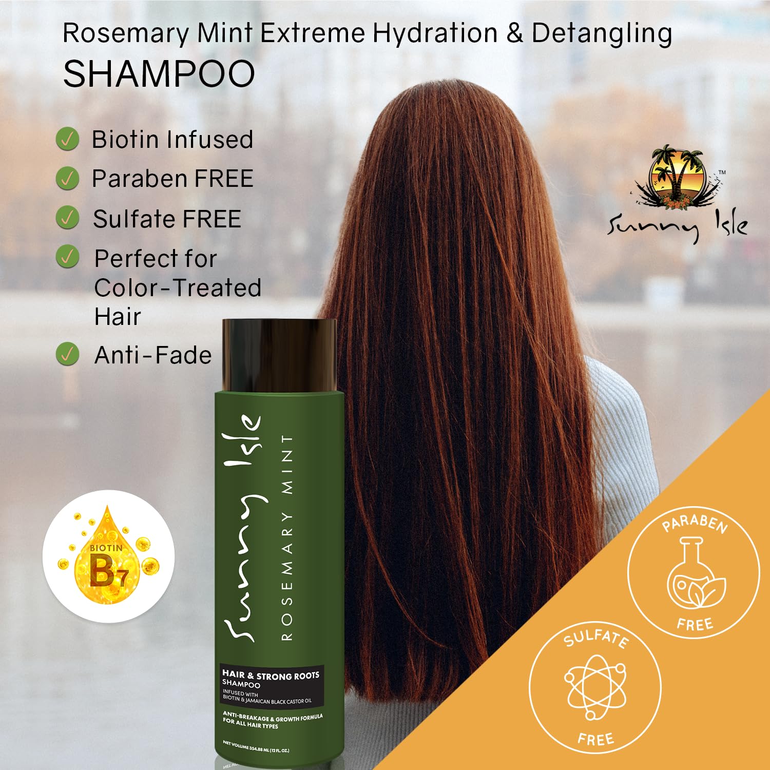 Rosemary Mint Hair & Strong Roots Shampoo