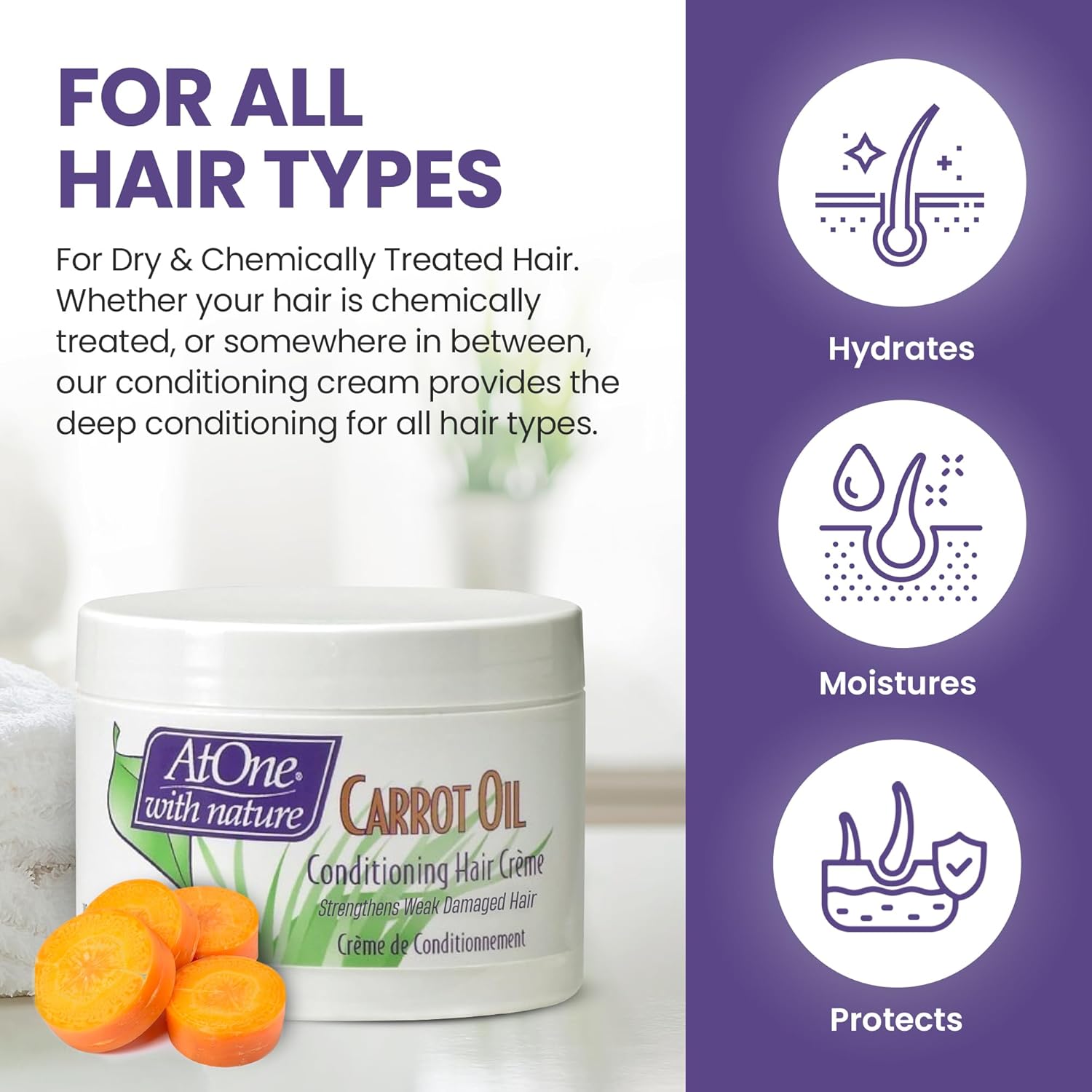 Carrot Oil Conditioning Hair Creme