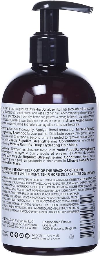 Miracle Repairx Strengthening Conditioner With Black Castor Oil + Biotin