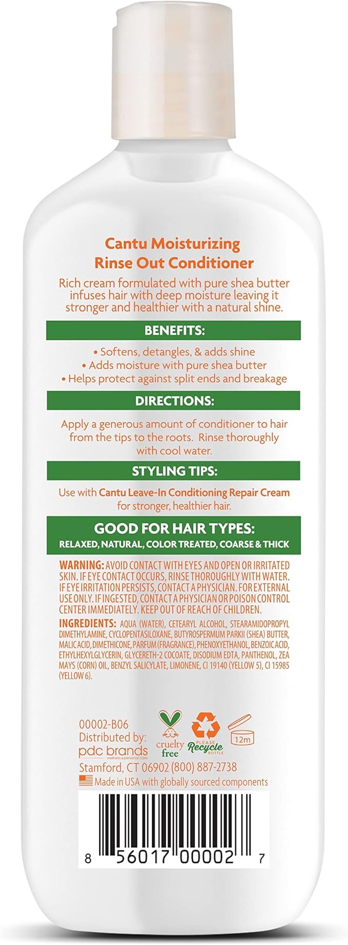 Shea Butter Moisturizing Rinse Out Conditioner