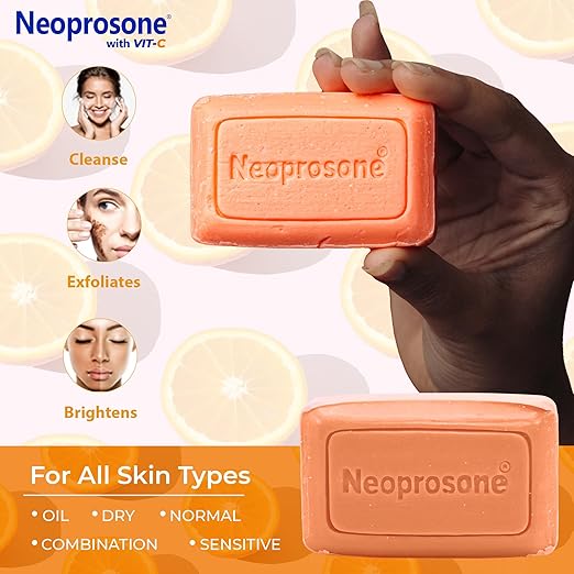 Cleansing Brightening Beauty Soap With Vitamin C