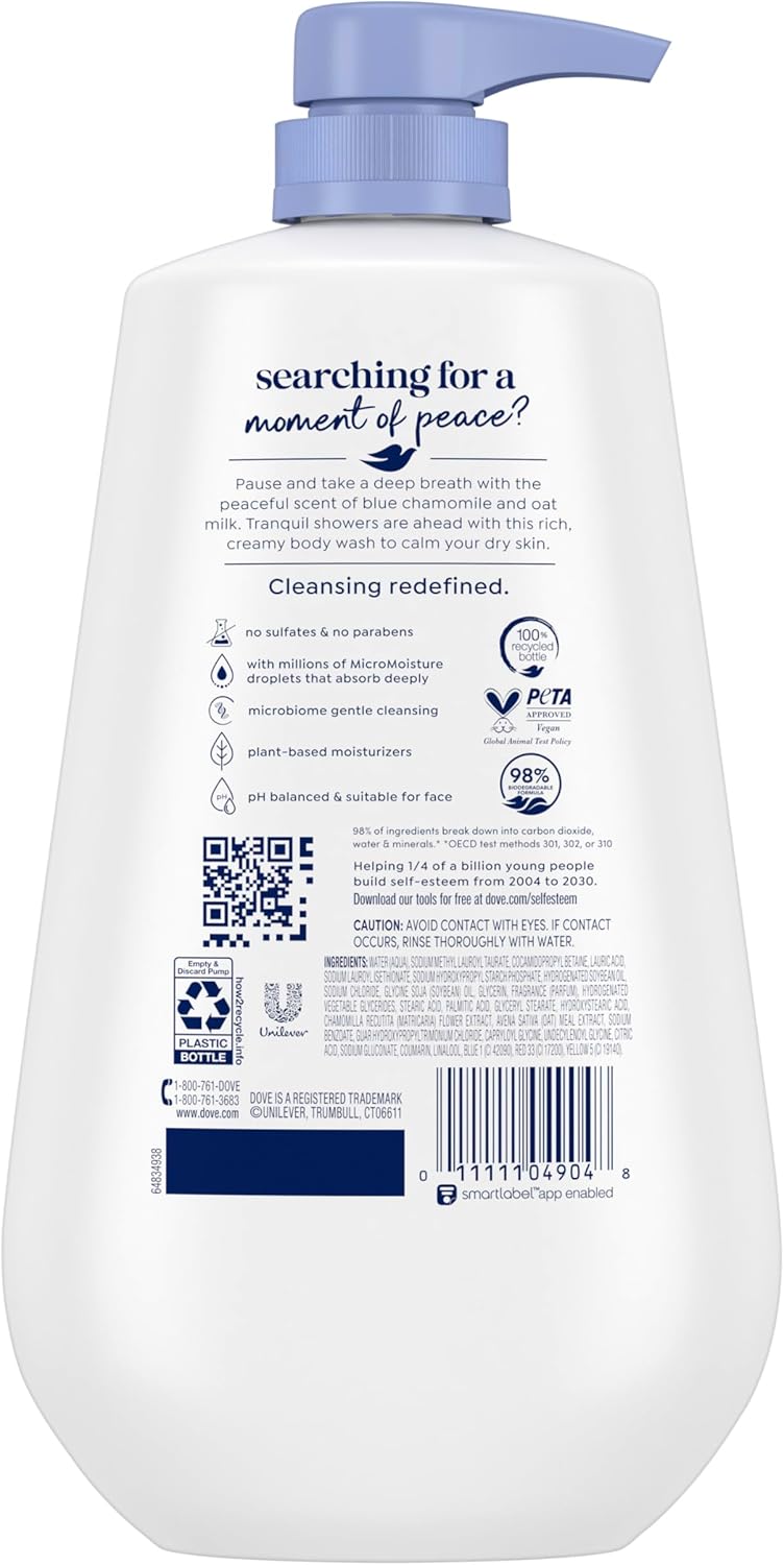 Anti Stress Chamomile & Oat Milk Body Wash