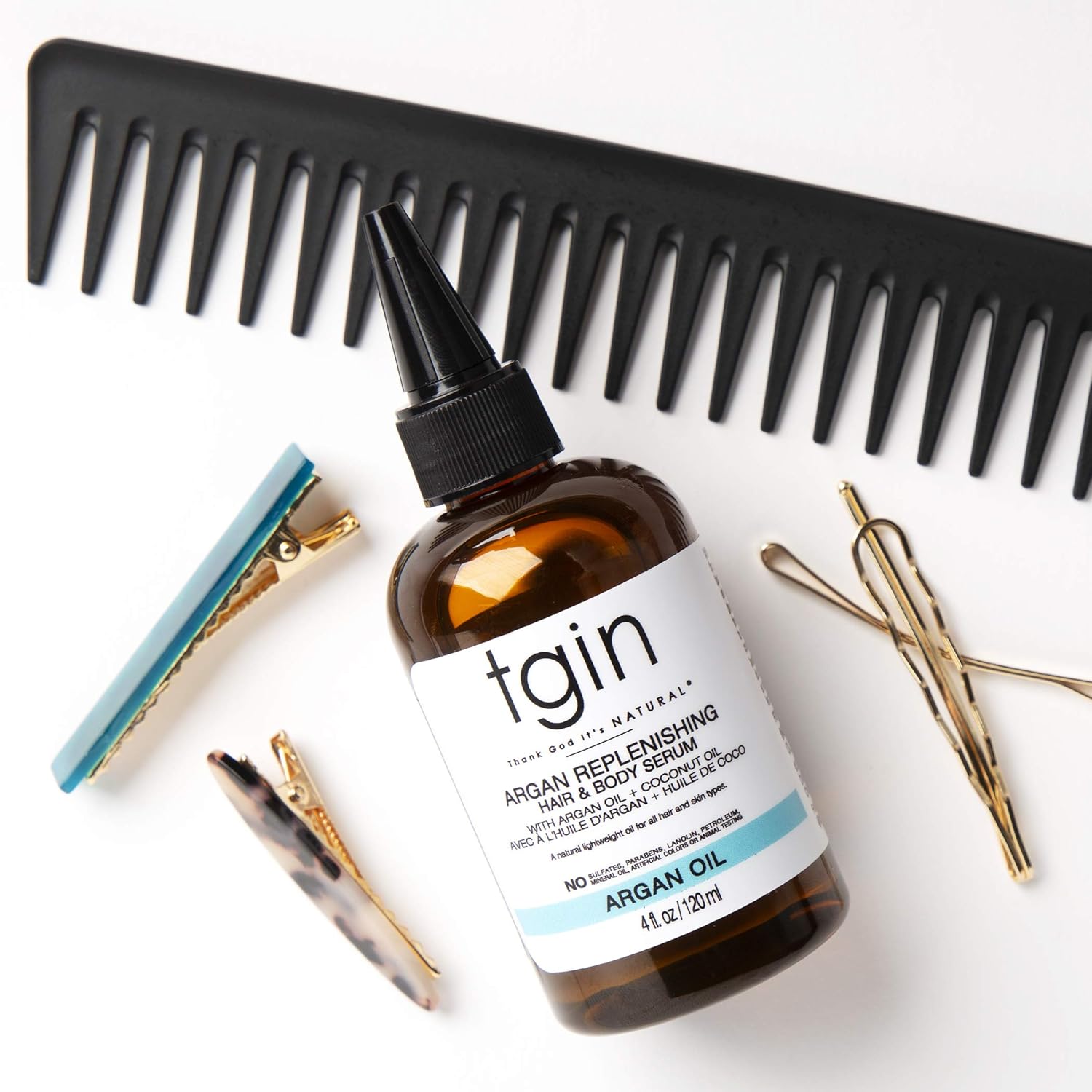 Argan Replenishing Hair & Body Serum With Argan Oil + Coconut Oil