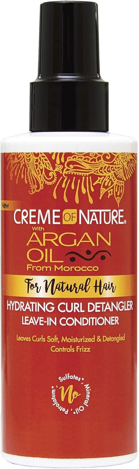 Argan Oil Hydrating Curl Detangler Leave In Conditioner