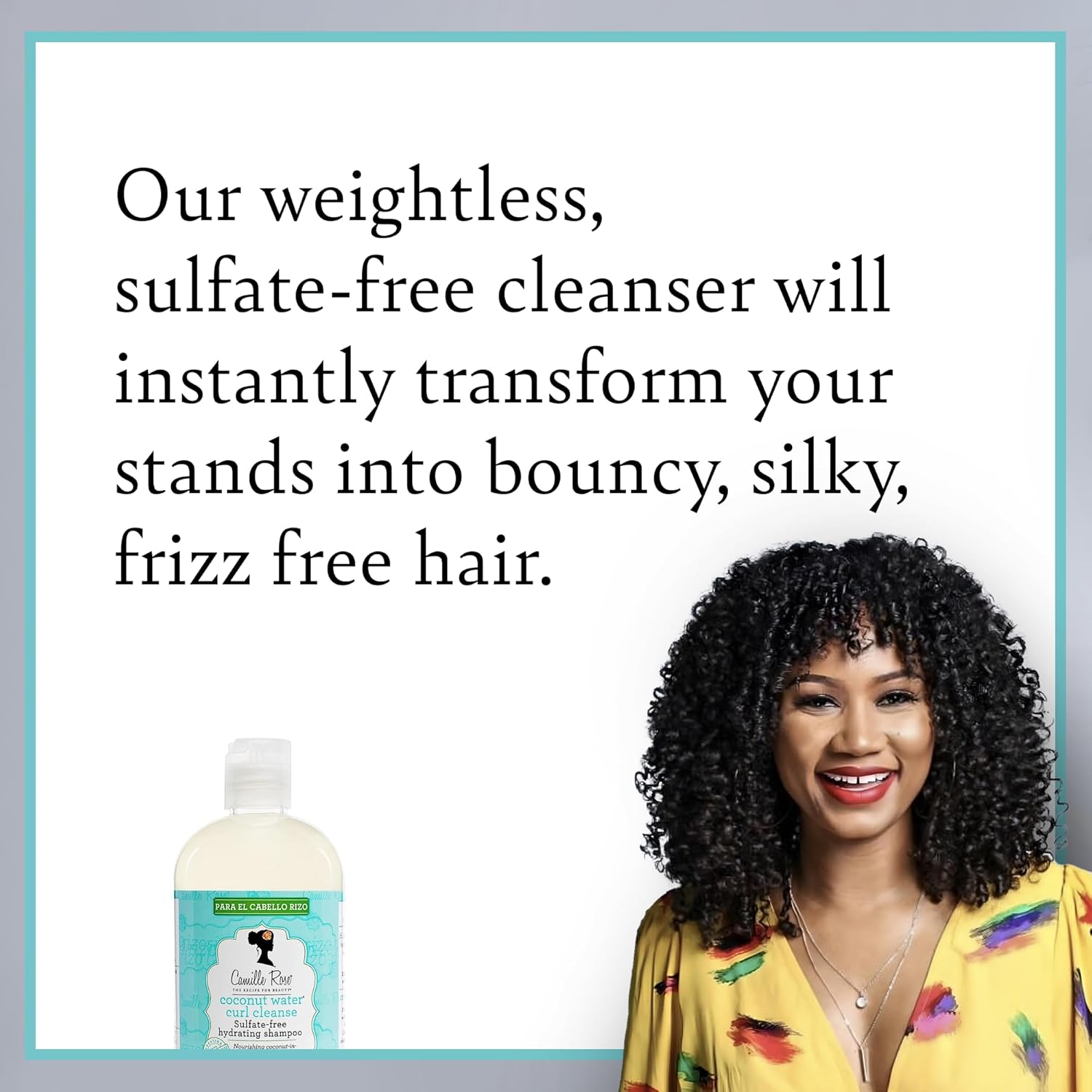 Coconut Water Curl Cleanse Sulfate Free Hydrating Shampoo