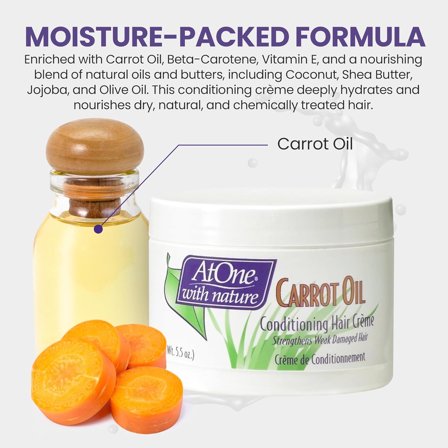 Carrot Oil Conditioning Hair Creme