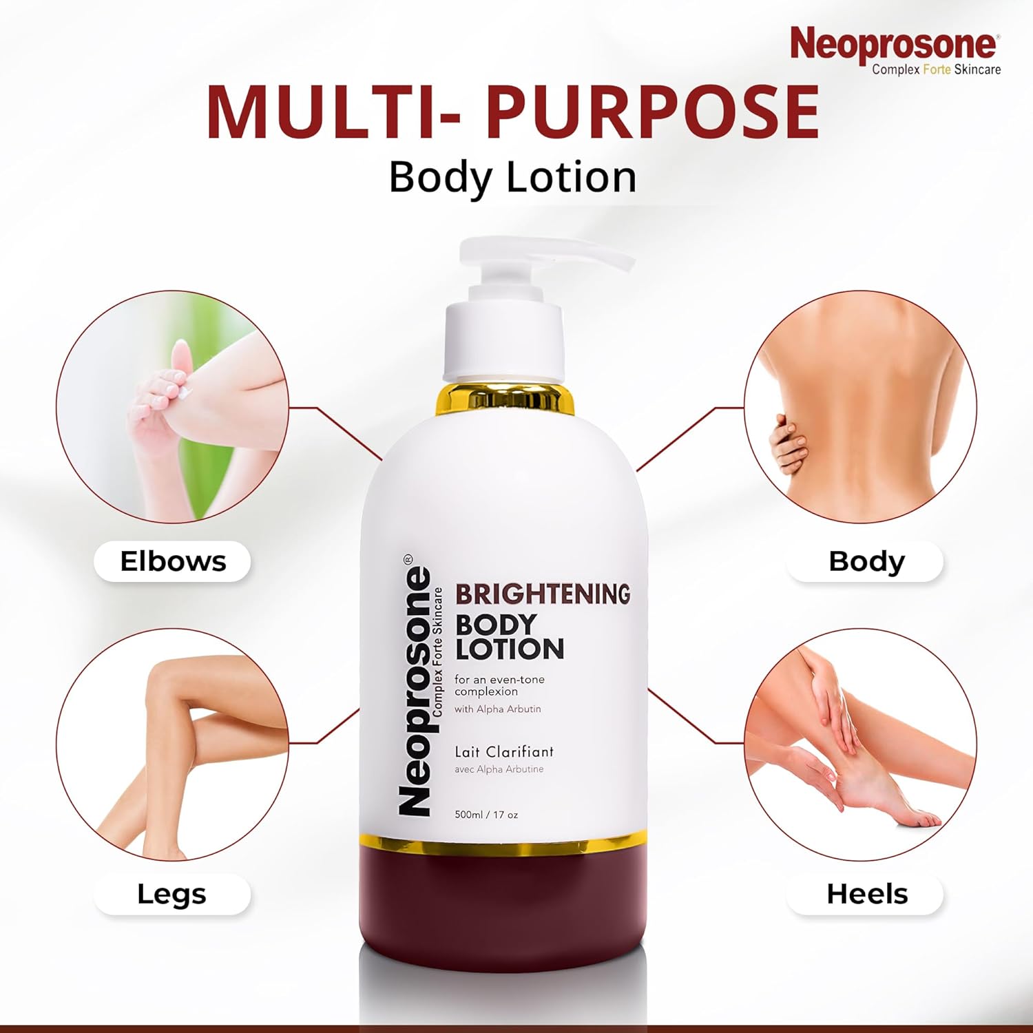 Brightening Body Lotion For An Even-tone Complexion With Alpha Arbutin