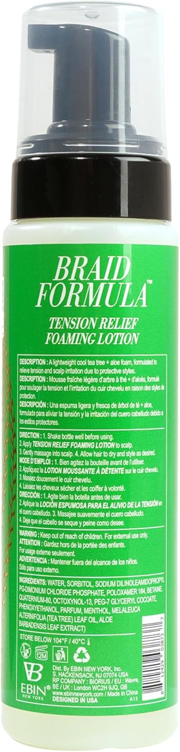 Tension Relief Foaming Lotion Tea Tree + Aloe