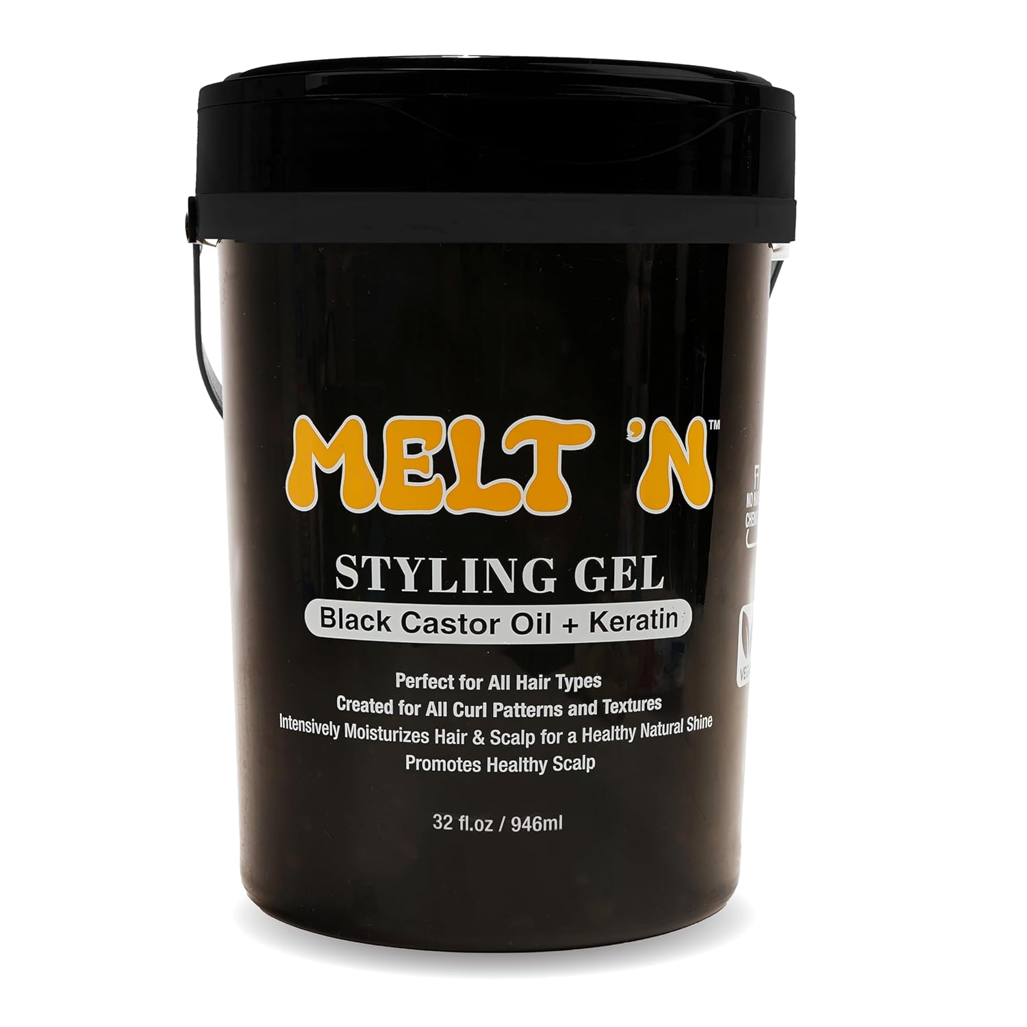 Melt'N Styling Gel Black Castor Oil & Keratin