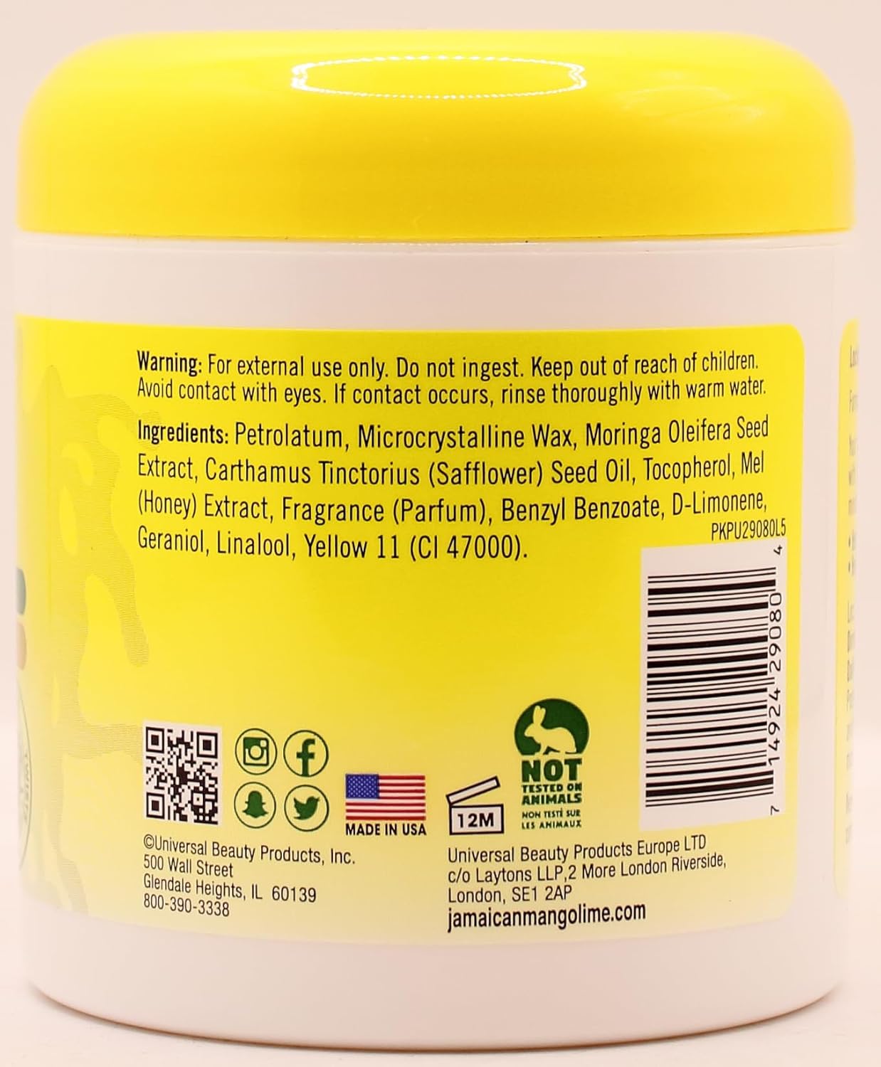 Locking Creme Wax With Moringa Seed Oil & Manuka Honey