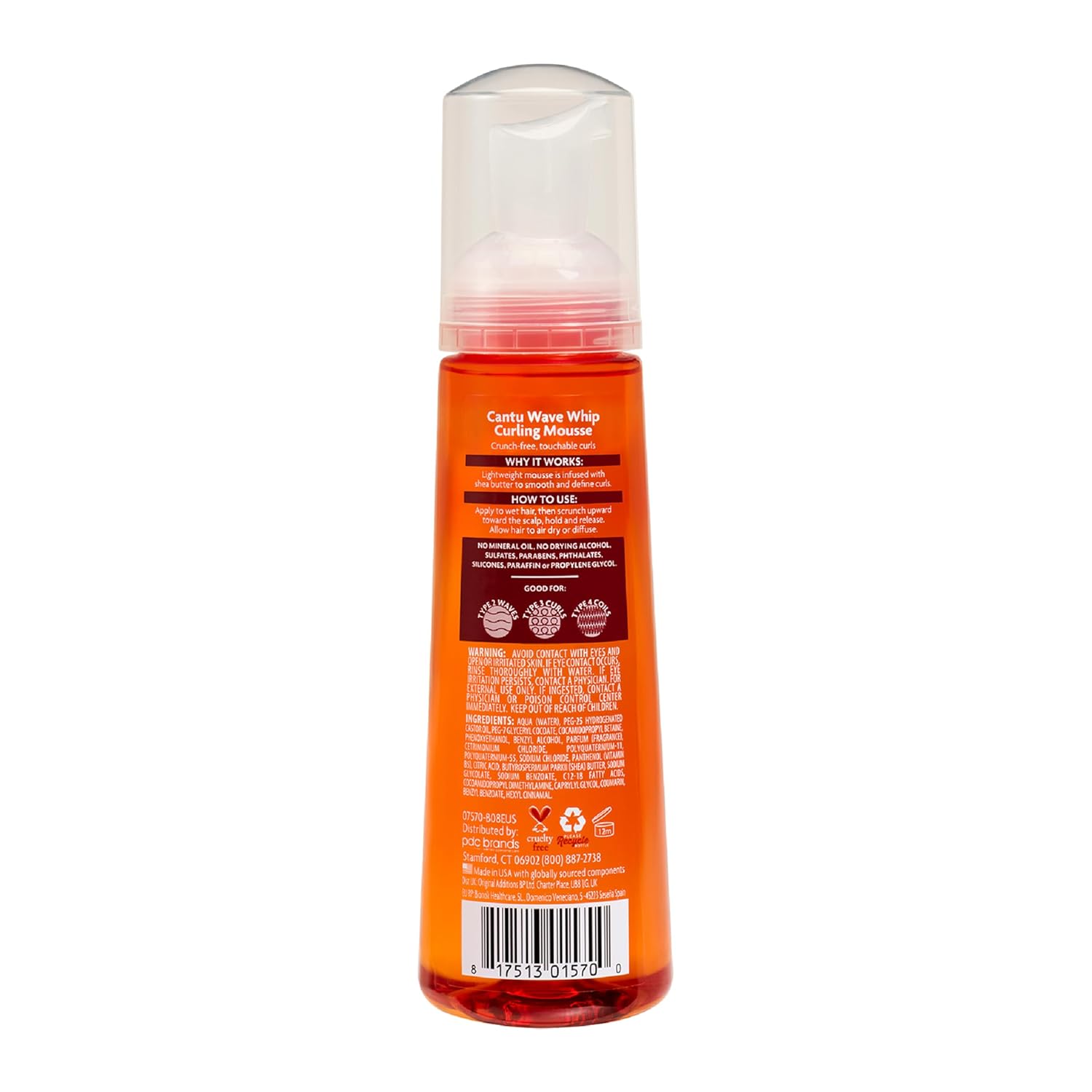 Shea Butter Wave Whip Curling Mousse
