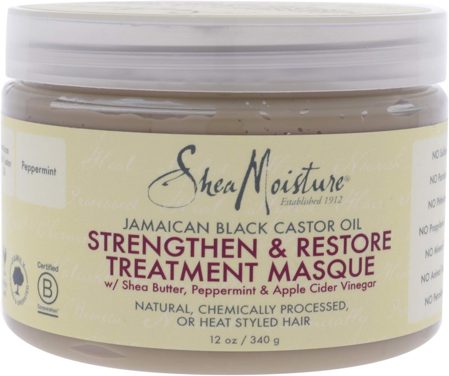 Jamaican Black Castor Oil Strengthen & Restore Treatment Masque