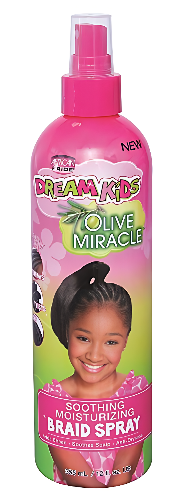 Olive Miracle Soothing Moistruzing Braid Spray