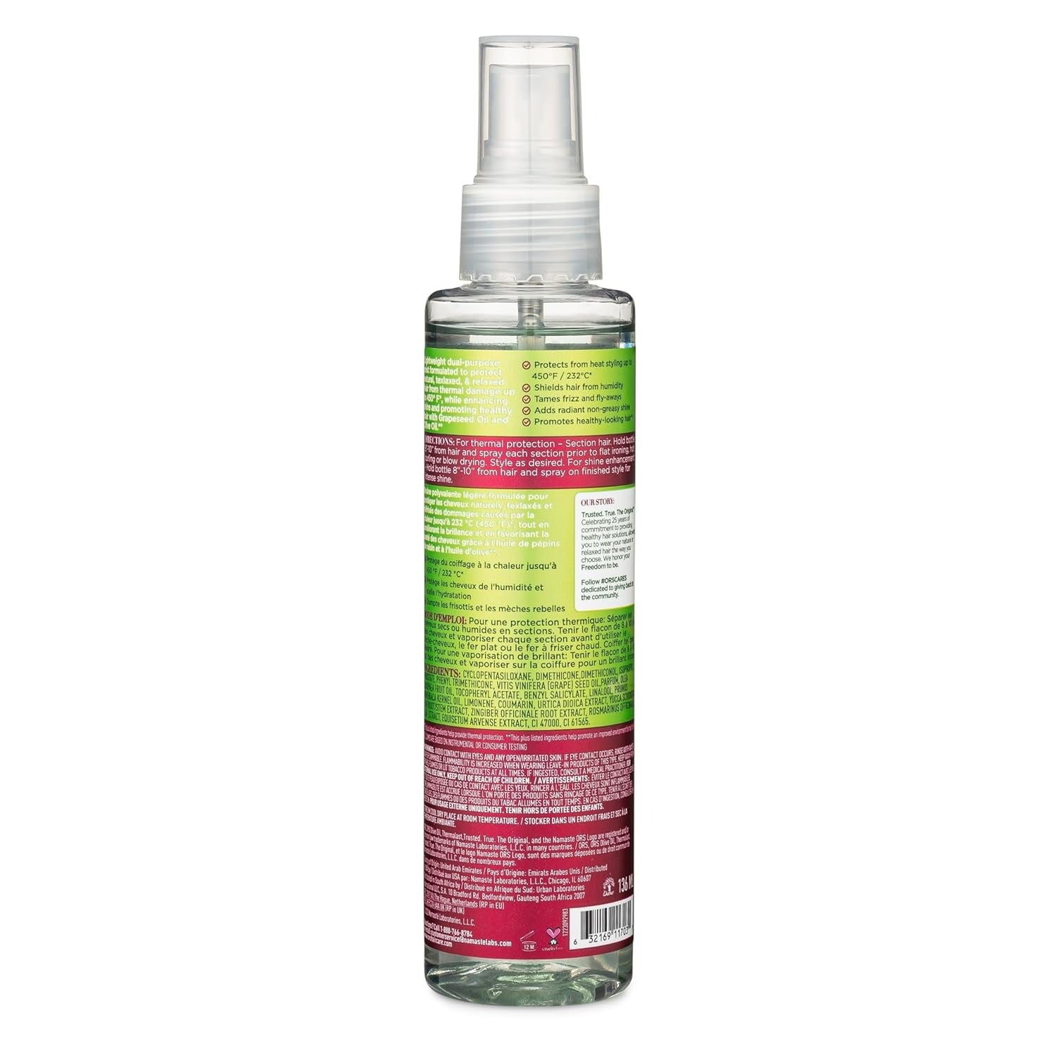 Olive Oil 2 In 1 Haet Defense Mist