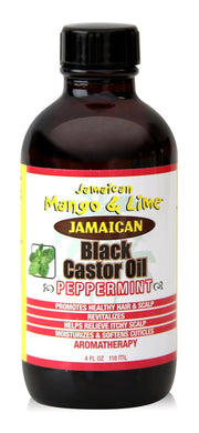 Pure Jamaican Black Castor Oil Peppermint