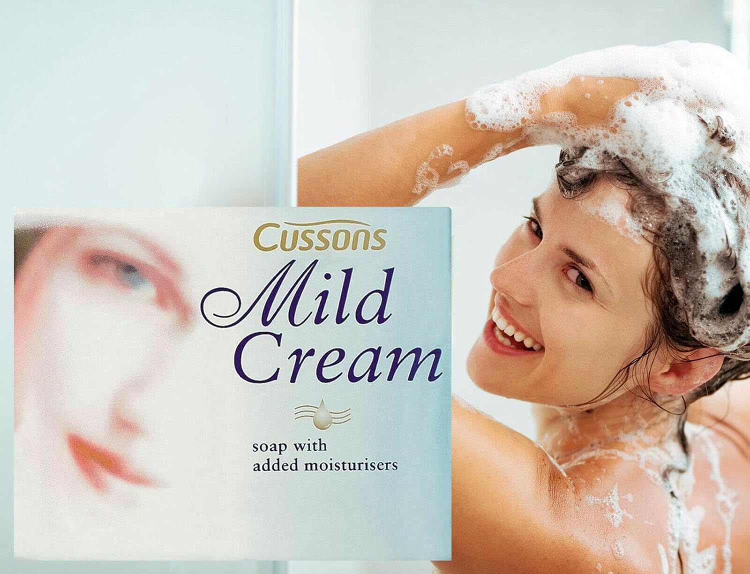 Mild Cream Soap With Added Moisturisers 4 Pack