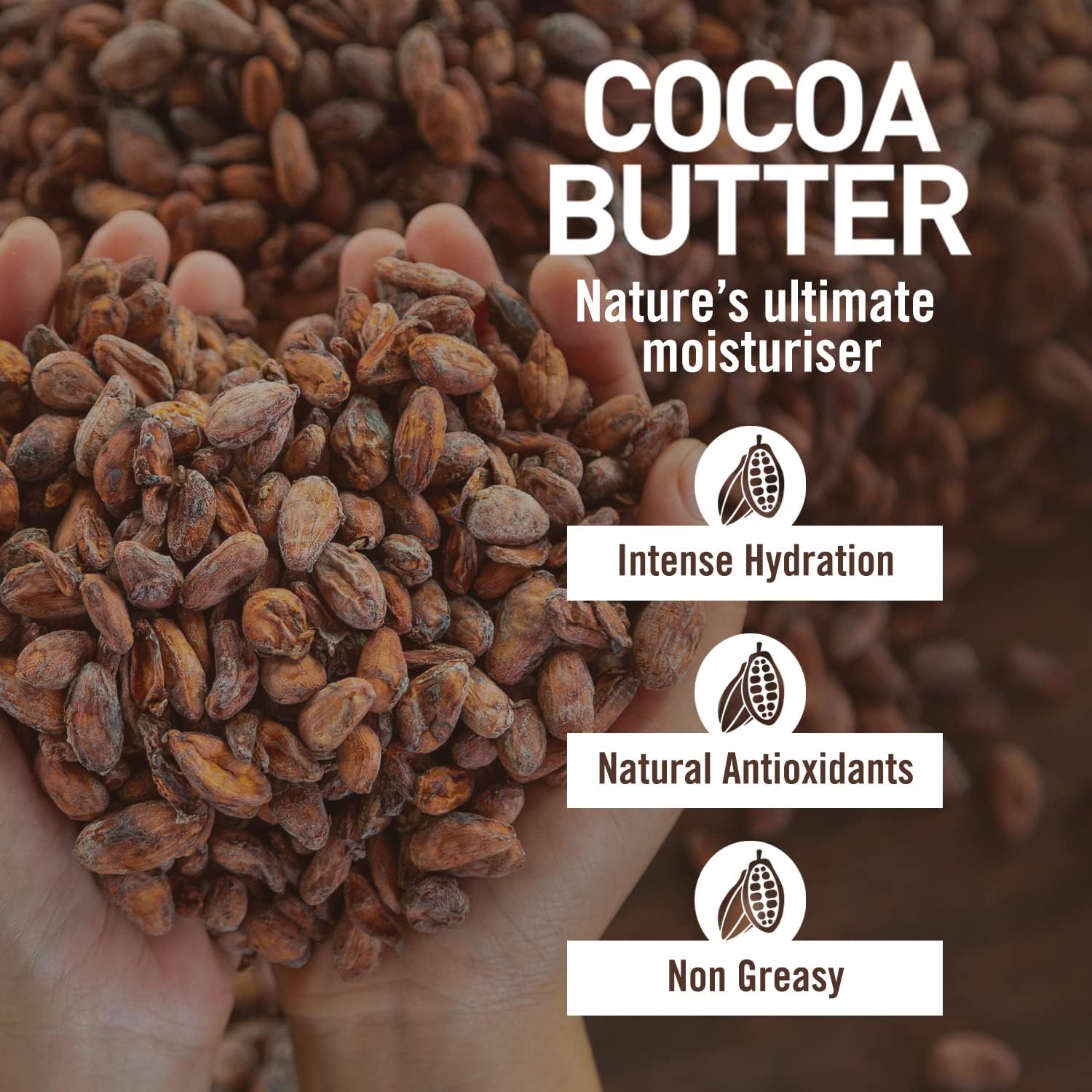 Cocoa Butter Lavender Body Lotion Skin Soothing With Calendula, Aloe, Turmeric and Green Tea