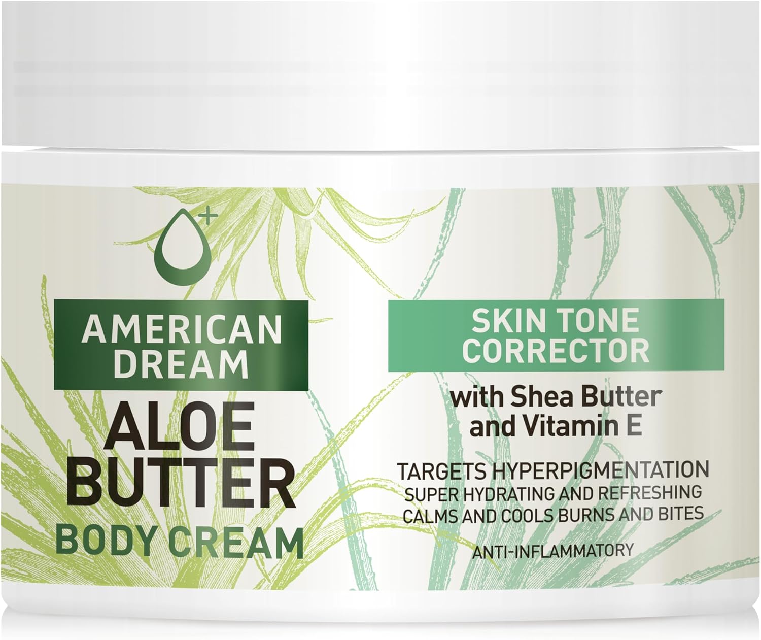Aloe Butter Body Cream Skin Tone Corrector With Shea Butter Ad Vitamin E