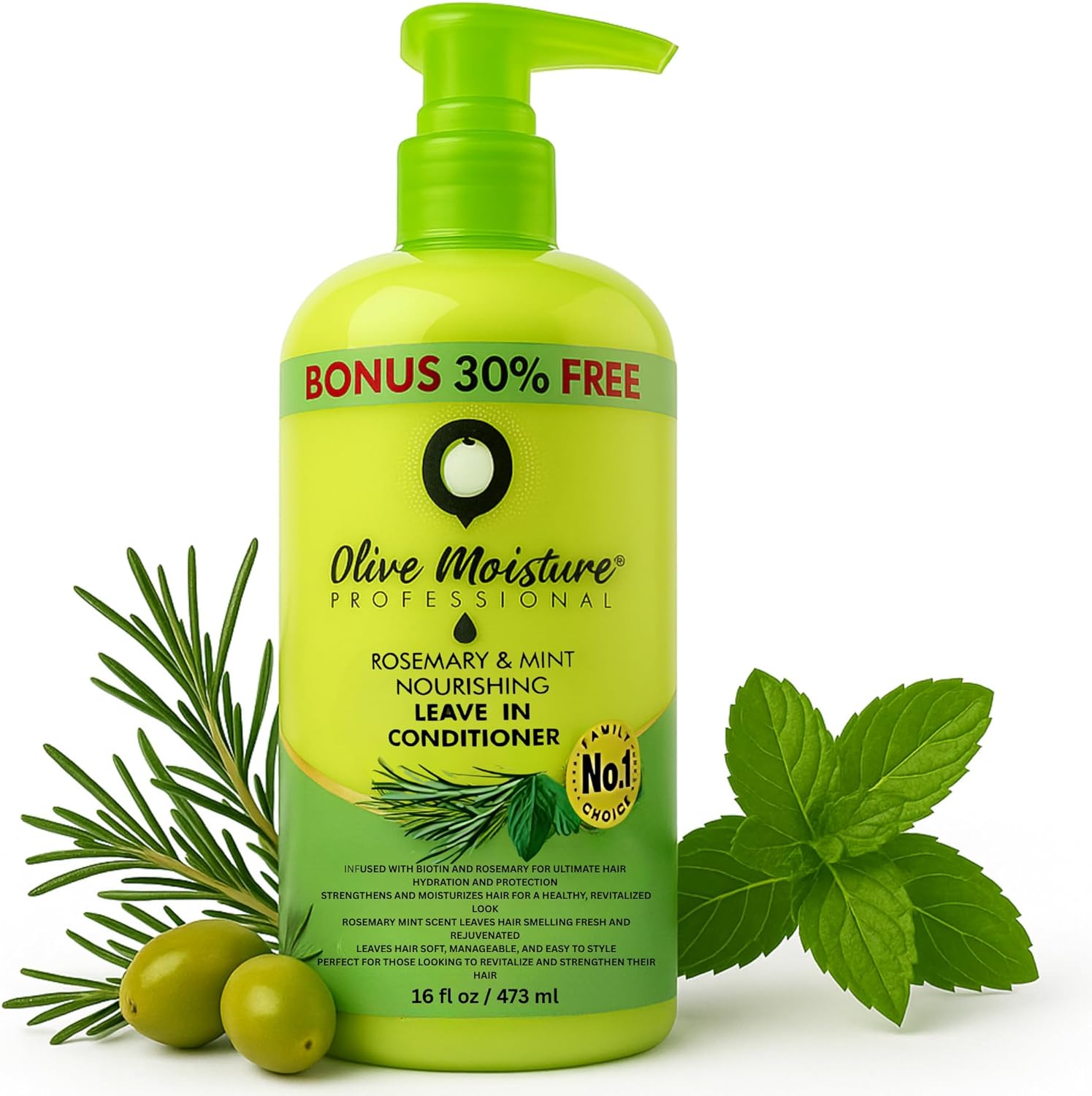 Rosemary & Mint Nourishing Leave In Conditioner