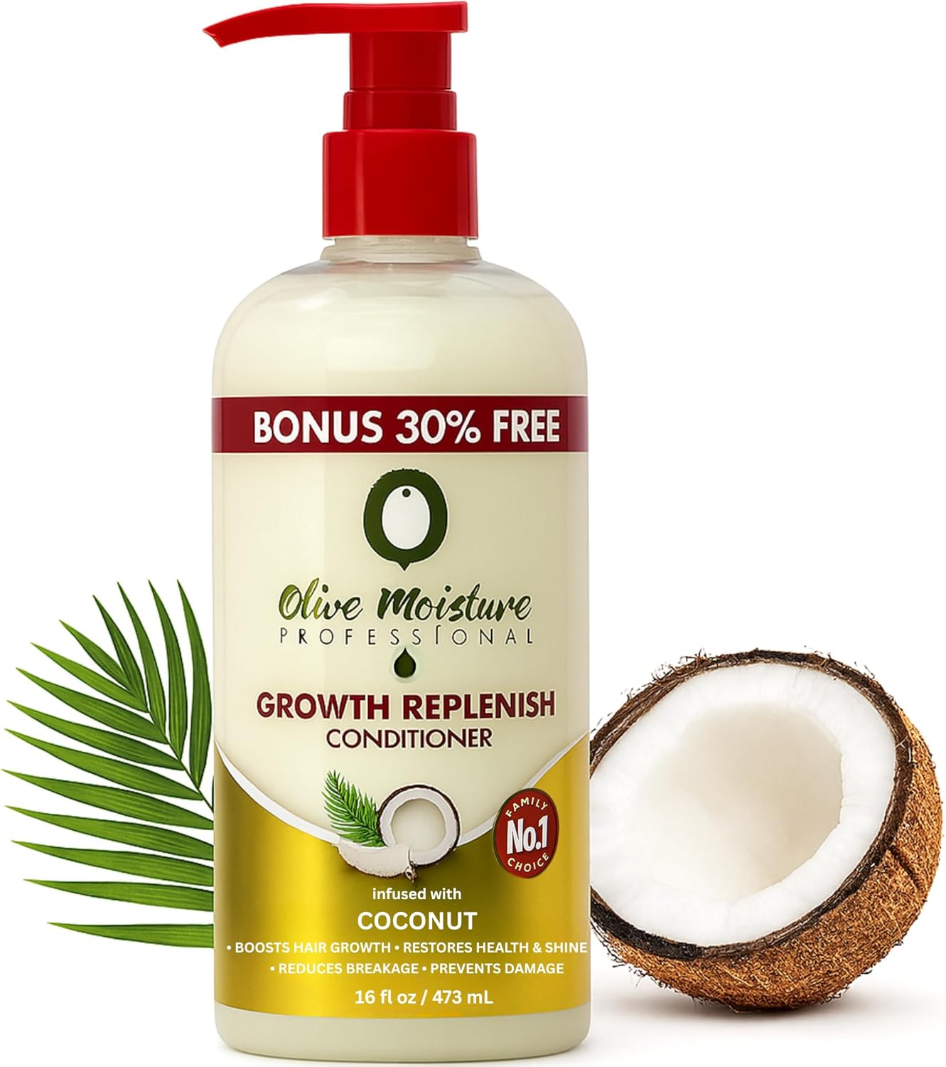 Growth Replenish Conditioner Infused With Coconut