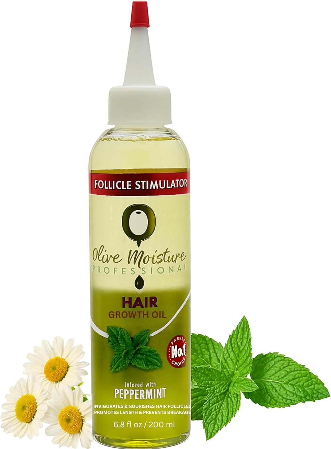 Hair Growth Oil Infused With Peppermint