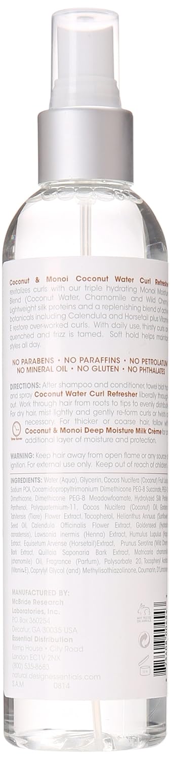 Coconut & Monoi Coconut Water Curl Refresher