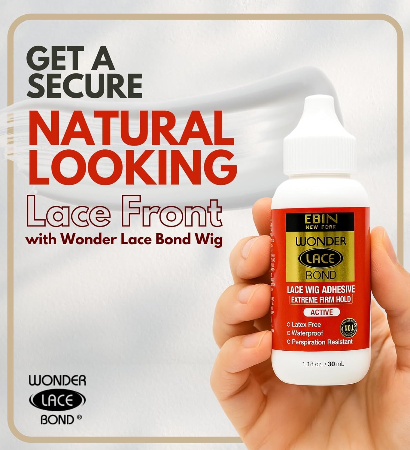 Wonder Lace Bond Lace Wig Adhesive Extra Firm Hold Active