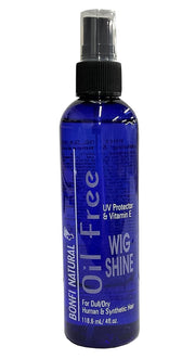 Oil Free Wig Shine Spray For Dull/Dry Human & Synthetic Hair