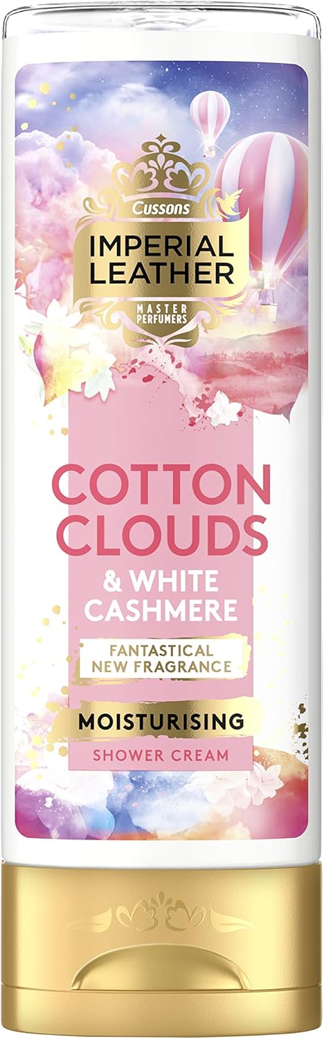 Imperial Leather Cotton Clouds & White Cashmere Fantastical New Fragrance Moisturising Shower Cream