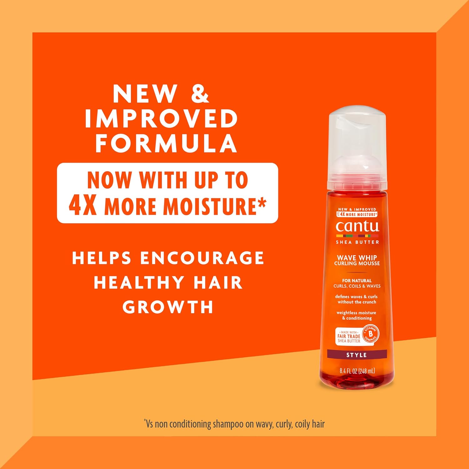 Shea Butter Wave Whip Curling Mousse