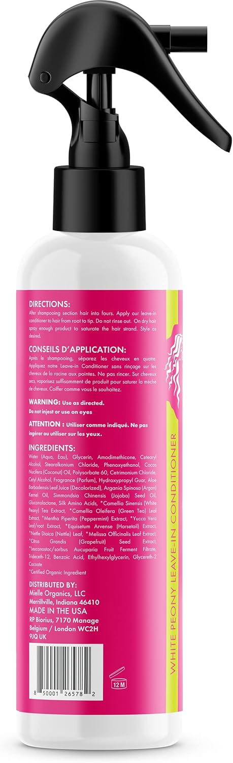 White Peony Leave In Conditioner For All Hair Types