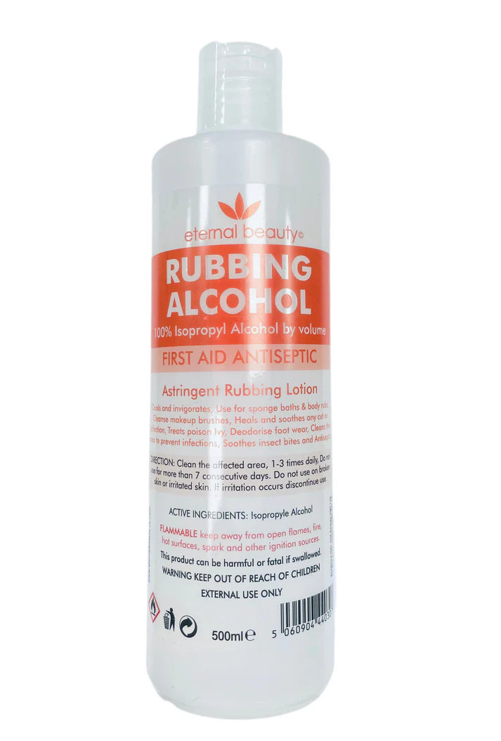 Rubbing Alcohol Fire Aid Antiseptic