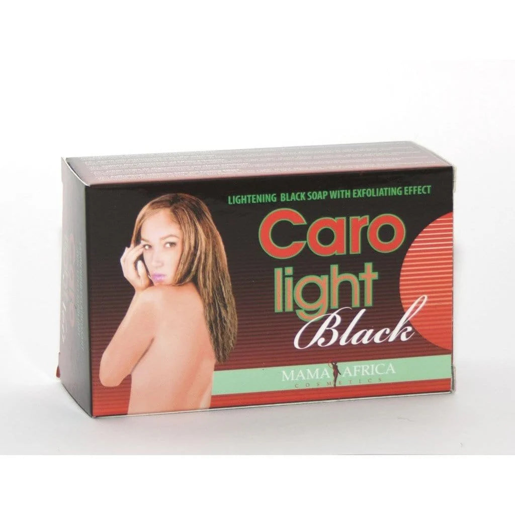 Caro Light Black Lightning Black Soap With Exfoliating Effect
