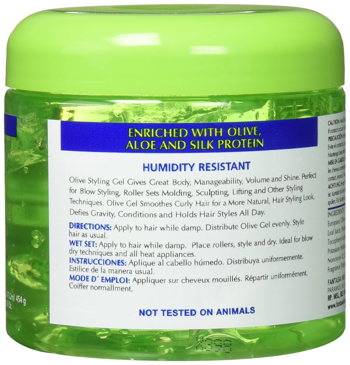 Hair Polisher Olive Styling Gel