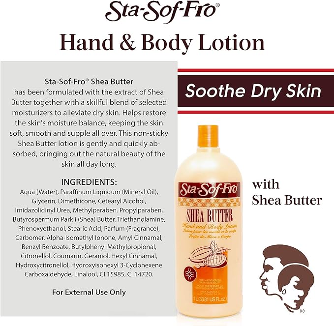 Shea Butter Hand And Body Lotion For Maintaining Skin Easticity