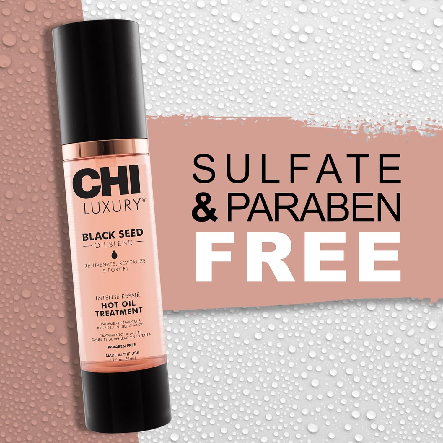 Luxury Black Seed Oil Blend Intensive Repair Hot Oil Treatment