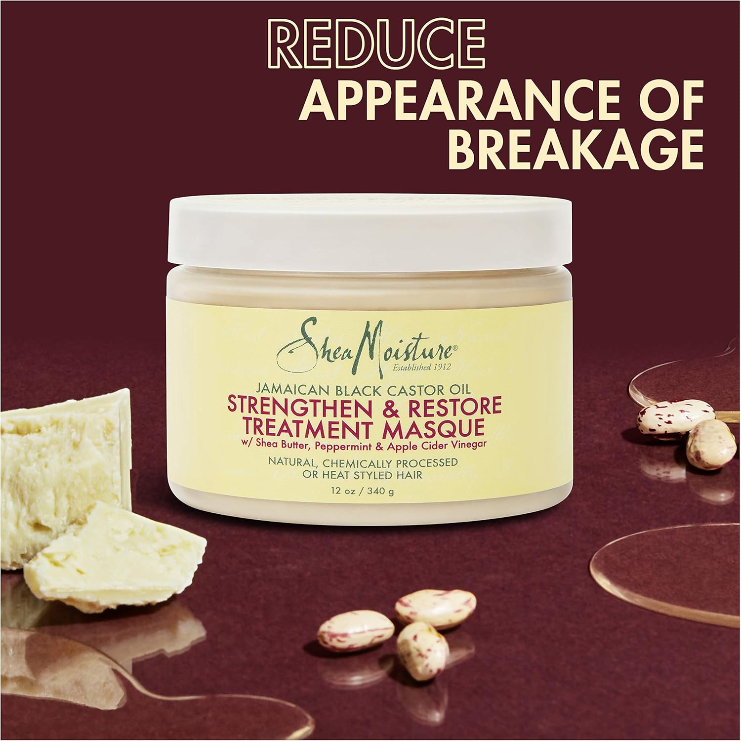 Jamaican Black Castor Oil Strengthen & Restore Treatment Masque