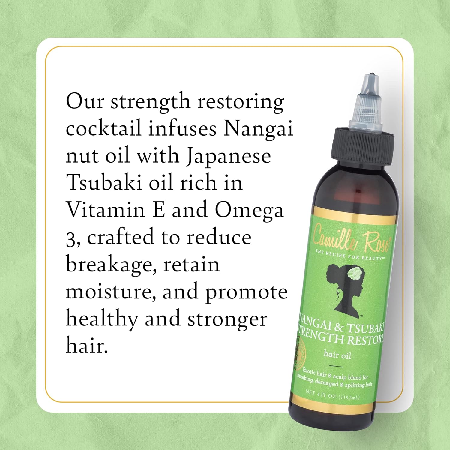 Nangai + Tsubak Strength Restore Hair Oil