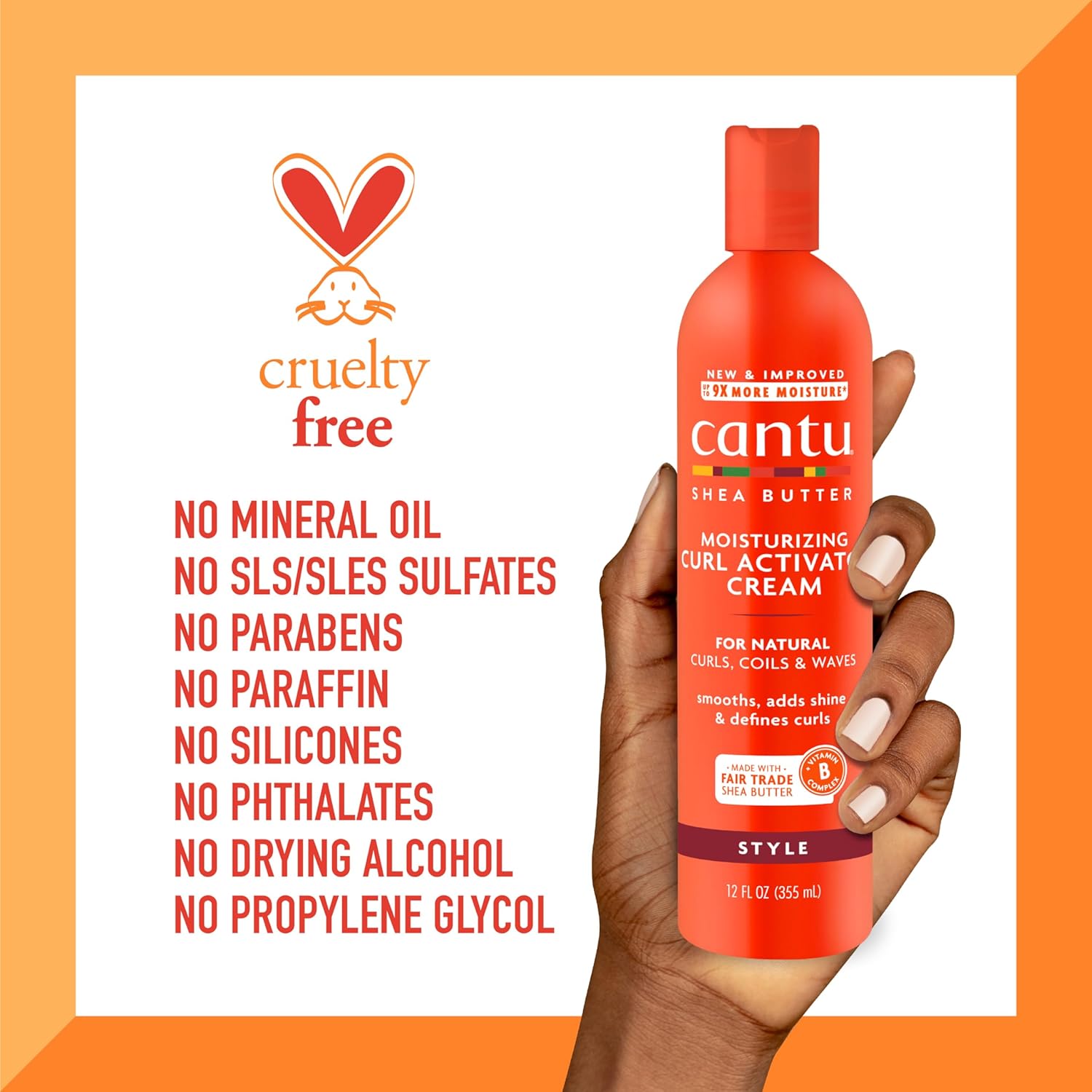 Shea Butter Moisturizing Curl Activator Cream