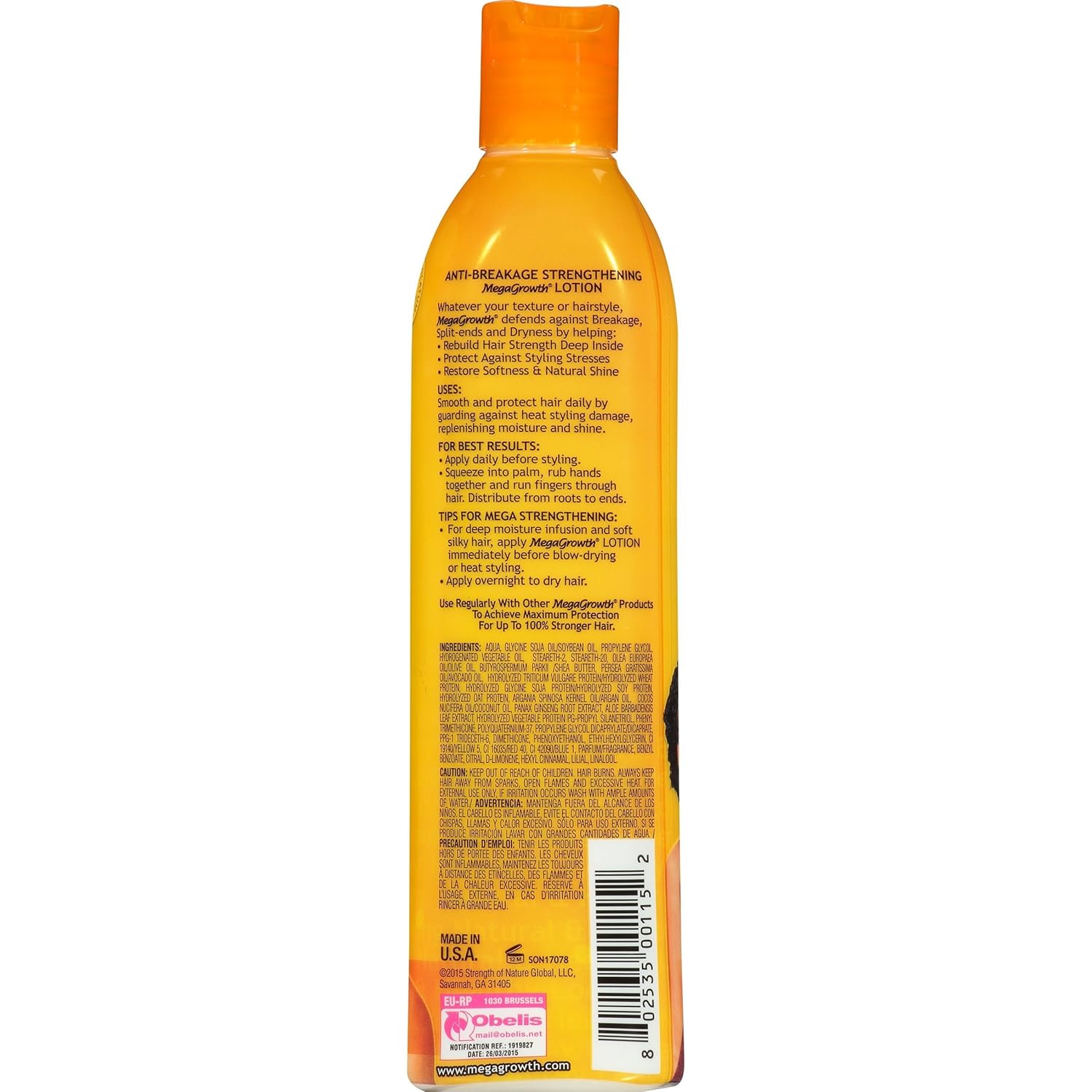 Mega Growth Lotion Anti Breakage