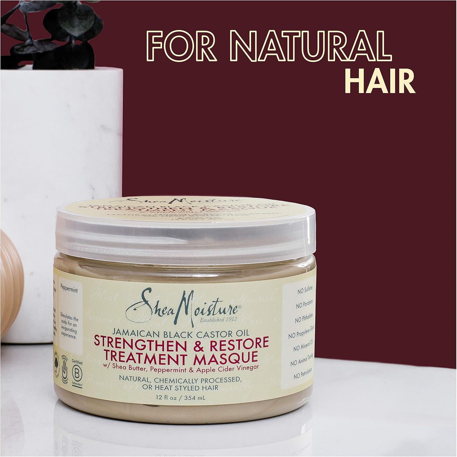 Jamaican Black Castor Oil Strengthen & Restore Treatment Masque