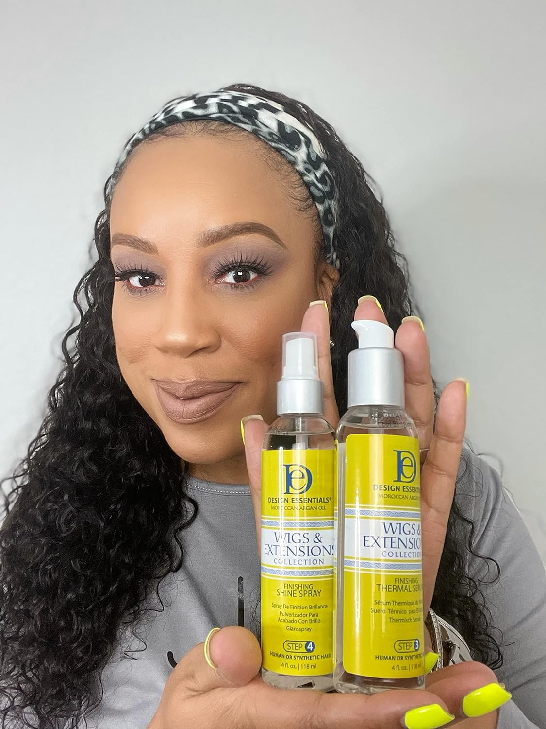 Wigs & Extensions Collection Finishing Shine Spray Step 4